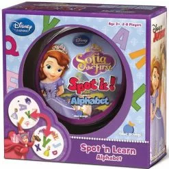 Blue Orange Games Board Games Spot It! Alphabet: Sofia The First