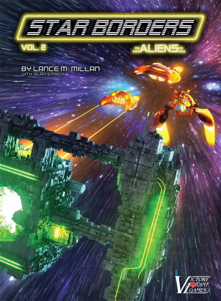 Victory Point Games Board Games Star Borders: Aliens 1 Victory Point Games Board Games Star Borders: Aliens