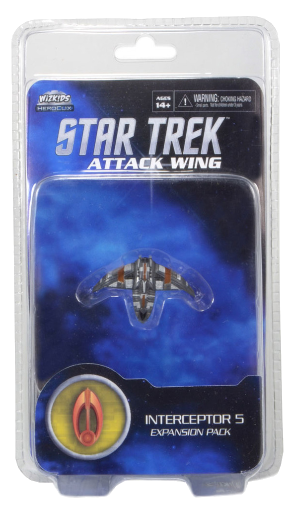 WizKids Games Star Trek: Attack Wing - Interceptor 5 Expansion Pack 1 WizKids Games Star Trek: Attack Wing - Interceptor 5 Expansion Pack