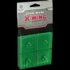 Fantasy Flight Games Star Wars X-Wing: Green Bases And Pegs