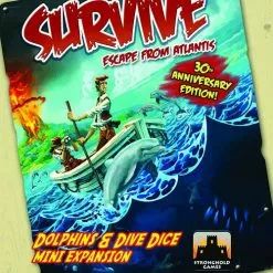 Stronghold Games Board Games Survive: Escape From Atlantis! Dolphins & Dive Dice Mini Expansion