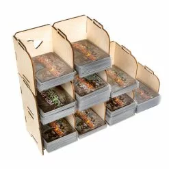 The Broken Token Broken Token - Stacking Tabletop Card Holder - Standard 3 Tray 5 The Broken Token Broken Token - Stacking Tabletop Card Holder - Standard 3 Tray