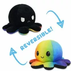 Tee Turtle May 16-22, 2022 Reversible Octopus Mini Black / Rainbow