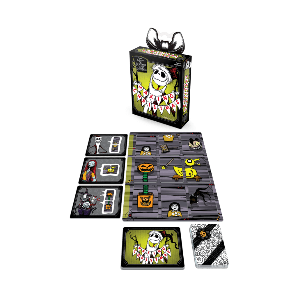 Funko Games Tim Burton's The Nightmare Before Christmas: Making Christmas Card Game Board Games 3 Funko Games Tim Burton's The Nightmare Before Christmas: Making Christmas Card Game Board Games