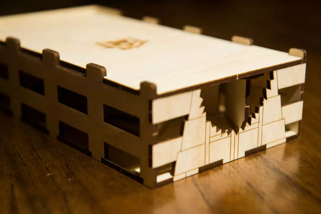 Meeple Realty - T-Rex Dice Tower 2 Meeple Realty - T-Rex Dice Tower