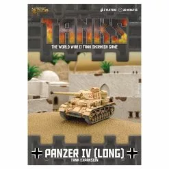 Gale Force Nine Tanks: Panzer IV 7.5cm Board Games