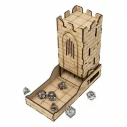 The Dicetroyers - Medieval Dice Tower (Italy Import) Import Games
