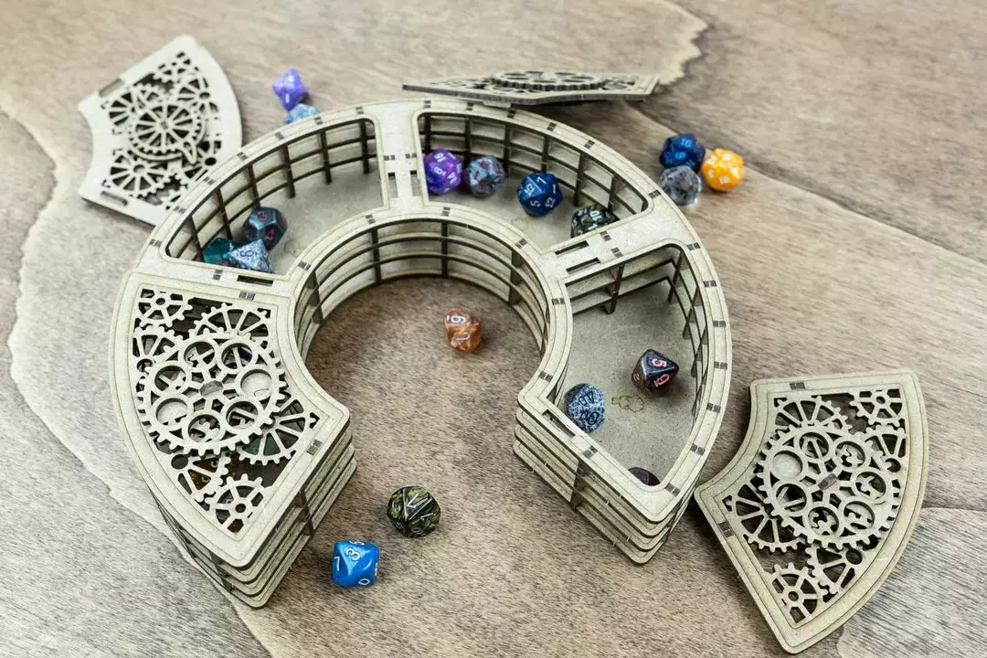 The Dicetroyers - The Dice Coast – 4 Slots Dice Holder (Italy Import) Import Games 3 The Dicetroyers - The Dice Coast – 4 Slots Dice Holder (Italy Import) Import Games