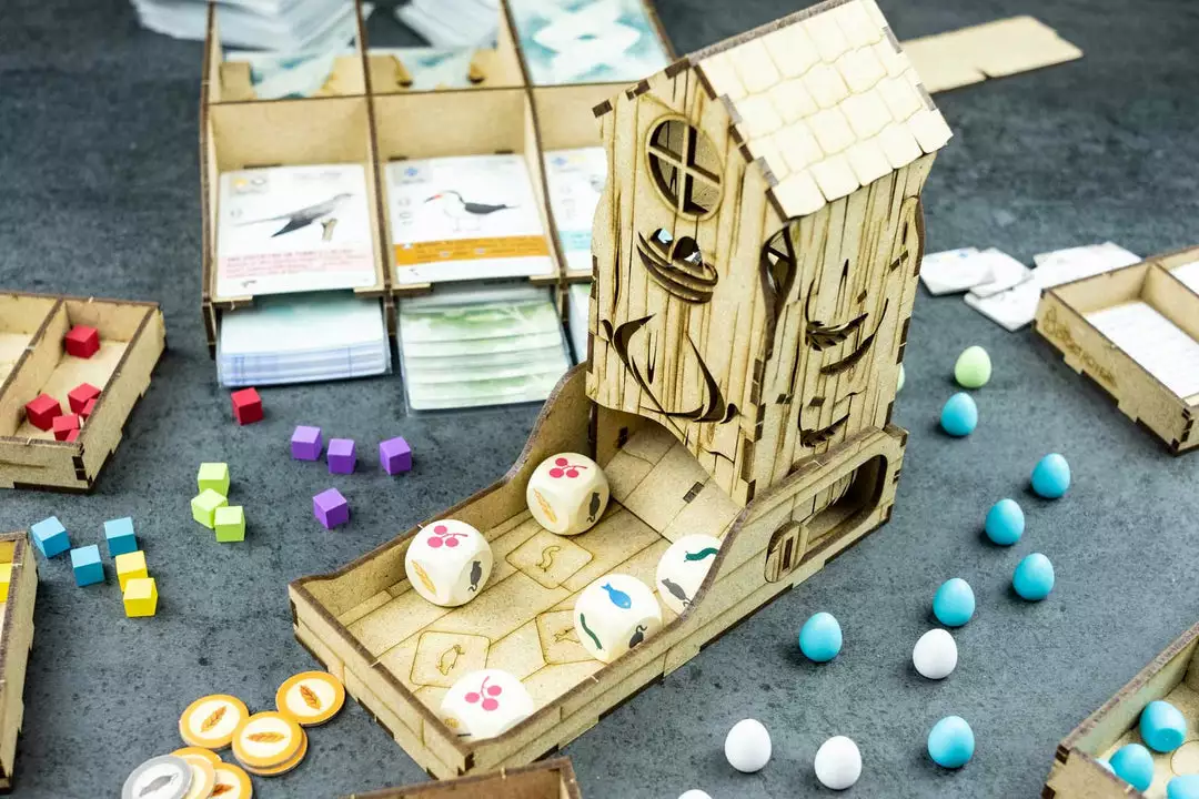 The Dicetroyers - Wingspan Dice Tower (Italy Import) Import Games 3 The Dicetroyers - Wingspan Dice Tower (Italy Import) Import Games