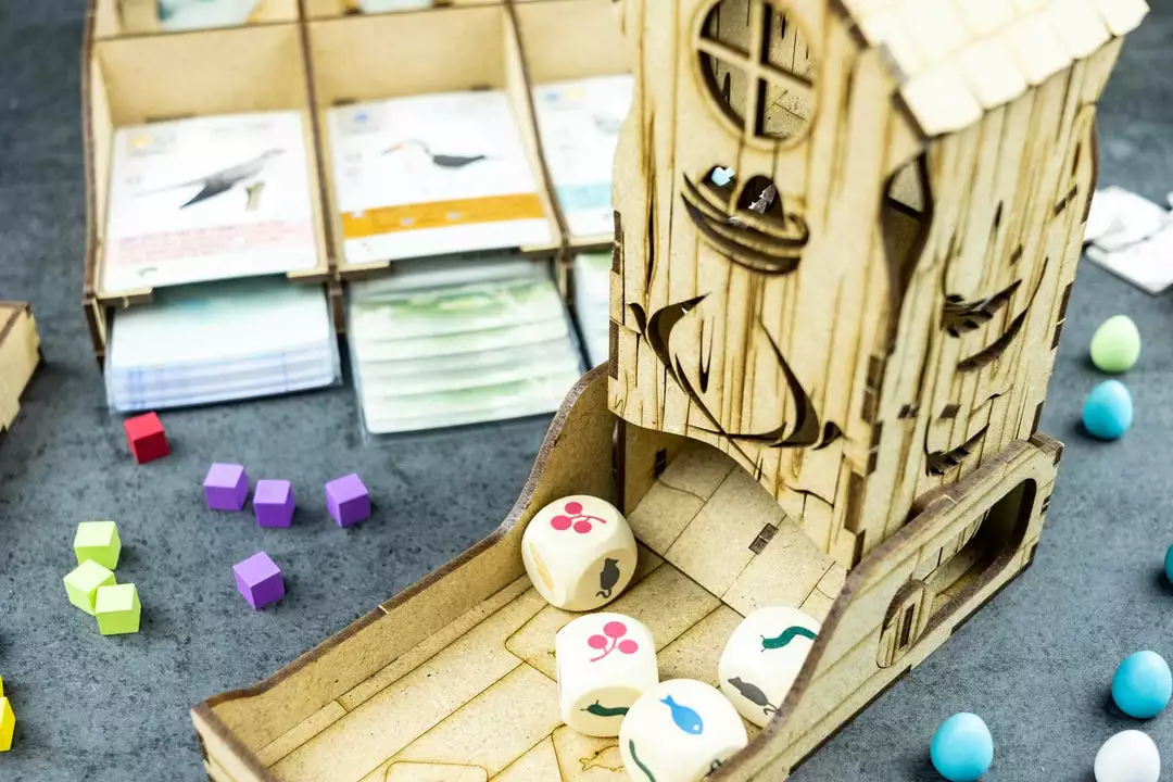 The Dicetroyers - Wingspan Dice Tower (Italy Import) Import Games 6 The Dicetroyers - Wingspan Dice Tower (Italy Import) Import Games