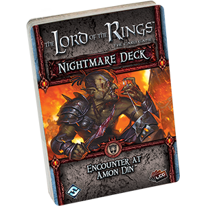 Fantasy Flight Games Board Games The Lord Of The Rings: The Card Game - Nightmare Deck: Encounter At Amon Dîn