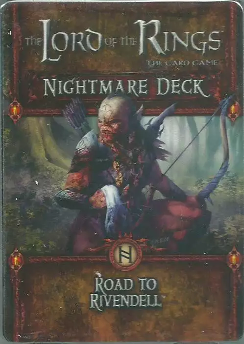 Fantasy Flight Games The Lord Of The Rings: The Card Game - Nightmare Deck: Road To Rivendell 1 Fantasy Flight Games The Lord Of The Rings: The Card Game - Nightmare Deck: Road To Rivendell
