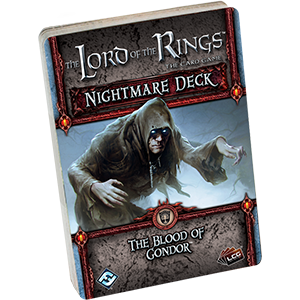 Fantasy Flight Games Board Games The Lord Of The Rings: The Card Game - Nightmare Deck: The Blood Of Gondor