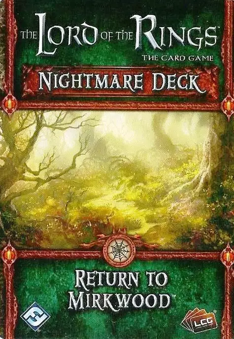 Fantasy Flight Games Board Games The Lord Of The Rings: The Card Game - Nightmare Deck: Return To Mirkwood