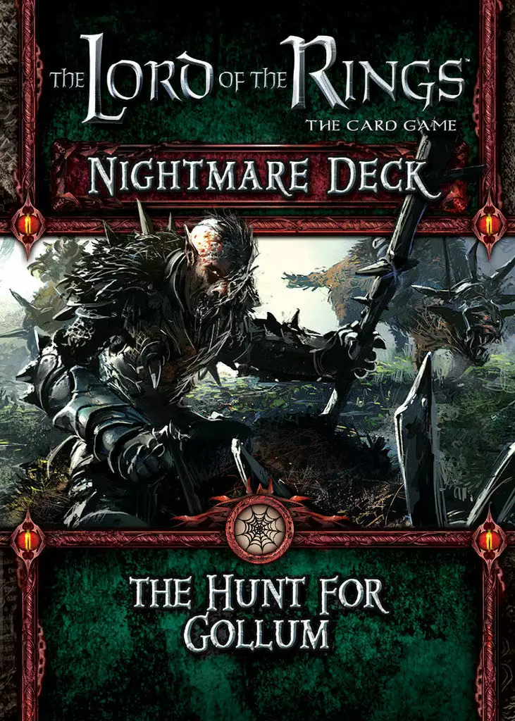 Fantasy Flight Games Board Games The Lord Of The Rings: The Card Game - Nightmare Deck: The Hunt For Gollum