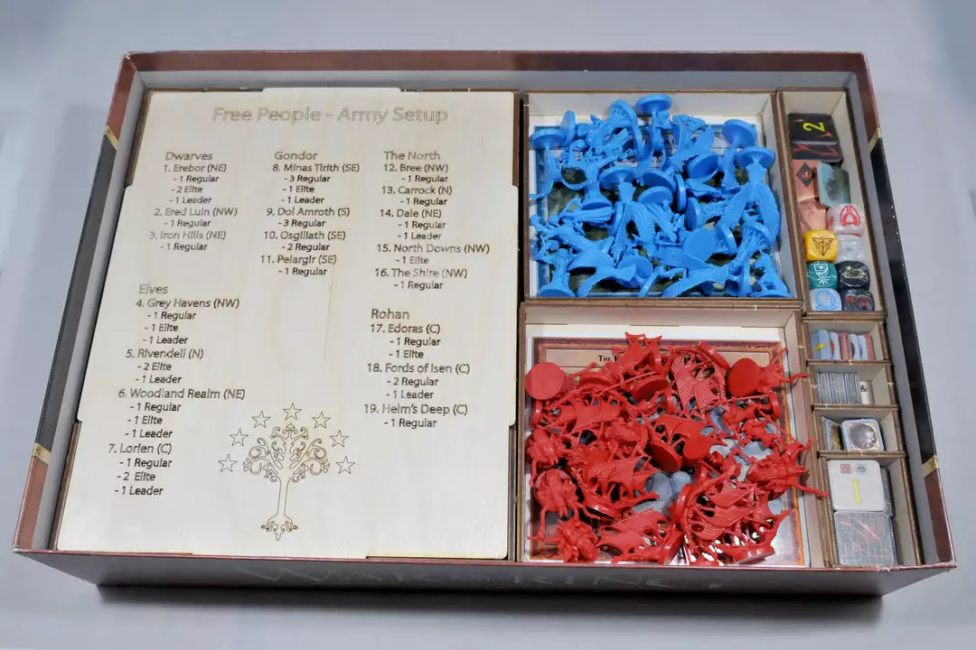 Meeple Realty - The Shire (Compatible With War Of The Ring) 15 Meeple Realty - The Shire (Compatible With War Of The Ring)