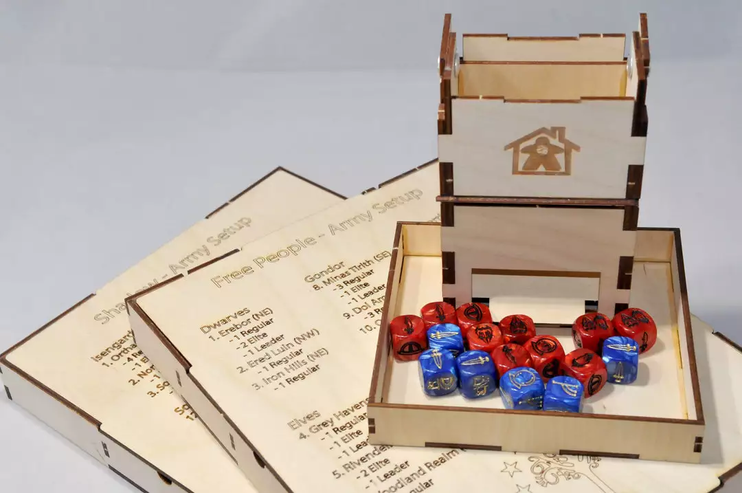 Meeple Realty - The Shire (Compatible With War Of The Ring) 1 Meeple Realty - The Shire (Compatible With War Of The Ring)