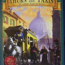Rio Grande Games Board Games Thurn And Taxis: All Roads Lead To Rome