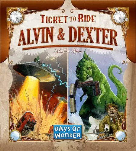 Days Of Wonder Ticket To Ride: Alvin & Dexter Board Games 1 Days Of Wonder Ticket To Ride: Alvin & Dexter Board Games