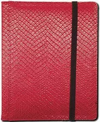 Legion Supplies 4-Pocket Dragonhide Sideloading Binder: Red
