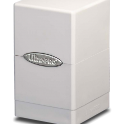Ultra Pro Satin Tower Deck Box - Arctic White Deck Boxes