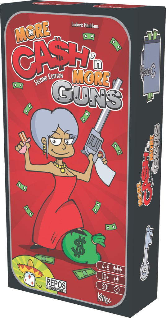 Repos Production Board Games Ca$h 'n Guns (Second Edition): More Ca$h 'n More Guns 1 Repos Production Board Games Ca$h 'n Guns (Second Edition): More Ca$h 'n More Guns