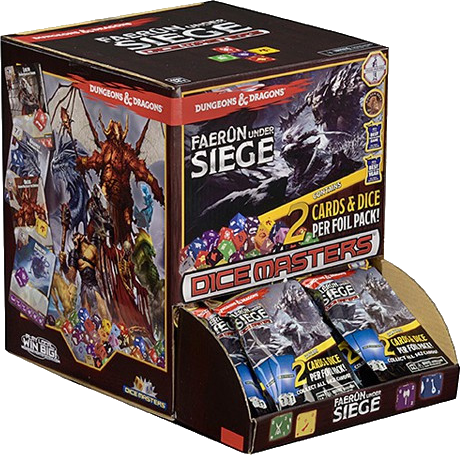 WizKids Games Dungeons & Dragons Dice Masters: Faerûn Under Siege - 90 Count Gravity Feed Board Games 1 WizKids Games Dungeons & Dragons Dice Masters: Faerûn Under Siege - 90 Count Gravity Feed Board Games