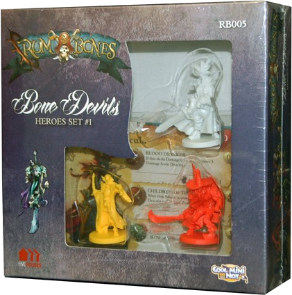 CMON Limited Board Games Rum & Bones: Bone Devils Hero Set #1 1 CMON Limited Board Games Rum & Bones: Bone Devils Hero Set #1