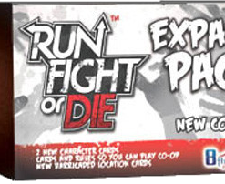 8th Summit Board Games Run, Fight, Or Die! Expansion Pack 3