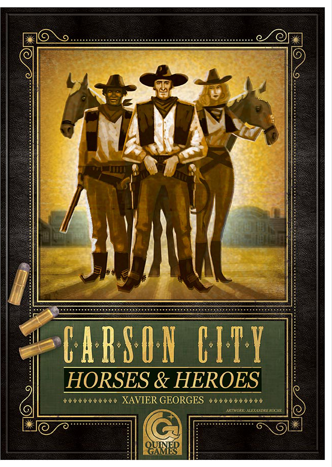 Quined Games Carson City: Horses & Heroes Board Games 1 Quined Games Carson City: Horses & Heroes Board Games