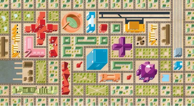 AVStudioGames Small City: The Big Tiles Expansion #1 1 AVStudioGames Small City: The Big Tiles Expansion #1