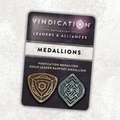 Orange Nebula Board Games Vindication: Leaders & Alliances - Medallion Upgrades