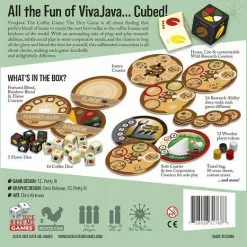 Dice Hate Me Games VivaJava: The Coffee Game: The Dice Game Board Games