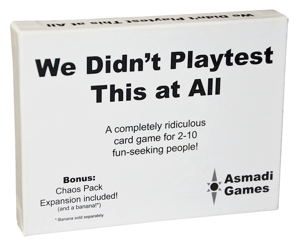 Asmadi Games We Didn't Playtest This At All With Chaos Pack Expansion