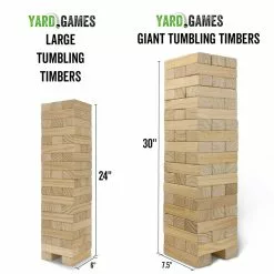 Yard Games Large Tumbling Timbers With Carrying Case Board Games