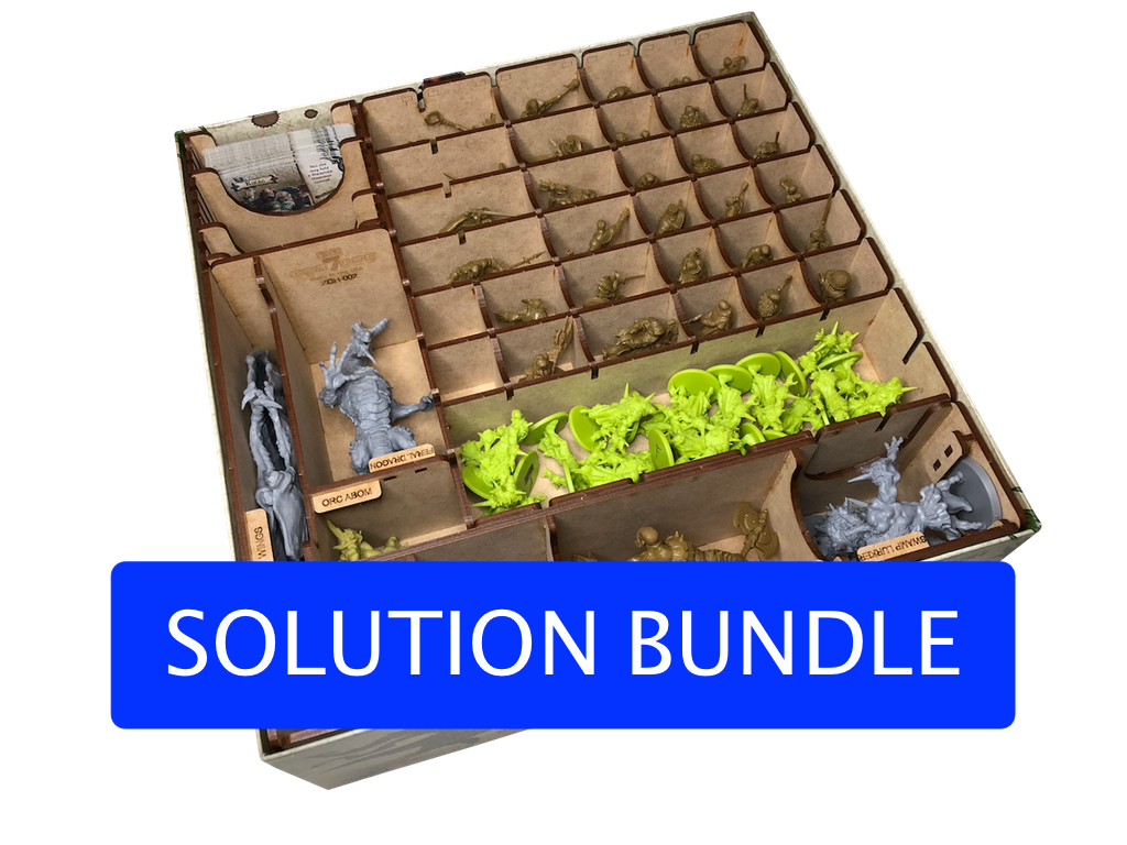 Go7 Gaming - Storage Solution Bundle For Zombicide: Green Horde (KS) 1 Go7 Gaming - Storage Solution Bundle For Zombicide: Green Horde (KS)