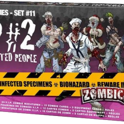 CMON Limited Board Games Zombicide Box Of Zombies Set #10: VIP #2 - Very Infected People