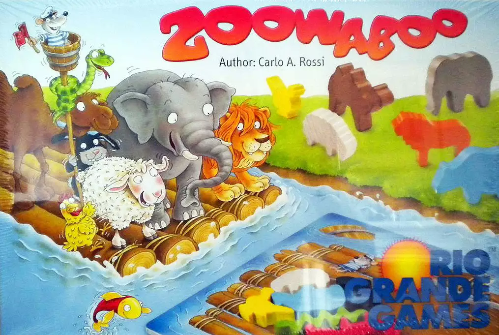 Rio Grande Games Zoowaboo Board Games 1 Rio Grande Games Zoowaboo Board Games