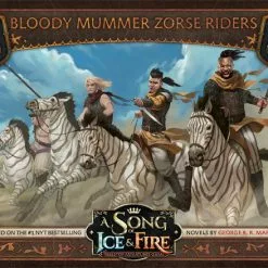 CMON Limited A Song Of Ice & Fire: Tabletop Miniatures Game - Bloody Mummer Zorse Riders