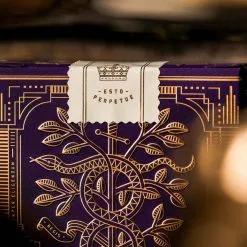 Bicycle Playing Cards - Theory-11 Purple Monarchs