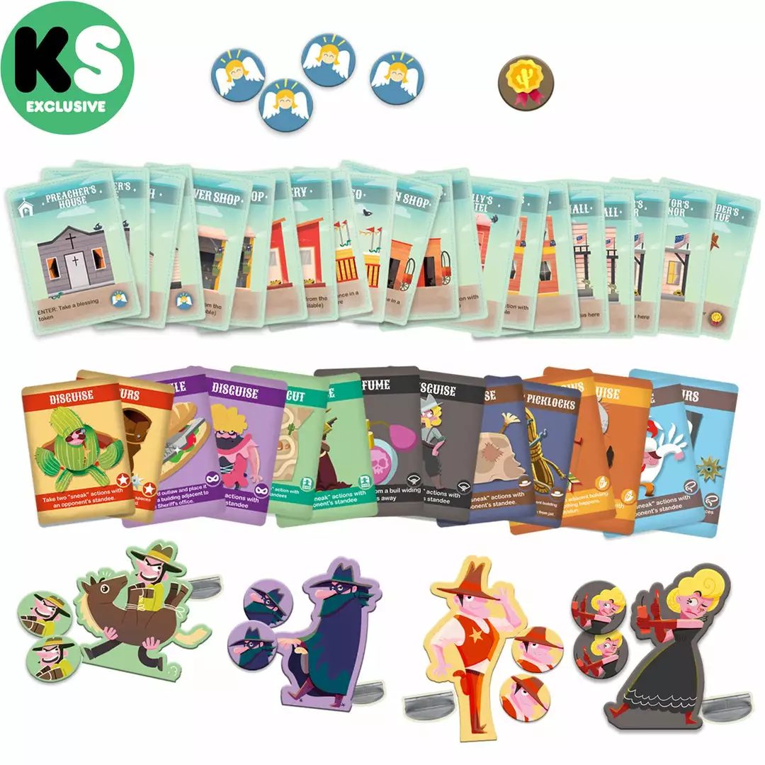 Second Gate Games Cactus Town (Kickstarter DEPUTY Edition) 3 Second Gate Games Cactus Town (Kickstarter DEPUTY Edition)