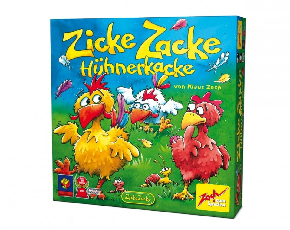 Zoch Verlag Zicke Zacke Hühnerkacke (aka Chicken Cha Cha Cha) (Import) Board Games 1 Zoch Verlag Zicke Zacke Hühnerkacke (aka Chicken Cha Cha Cha) (Import) Board Games