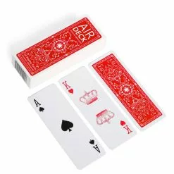 TipTop Things Air Deck Playing Cards - Classic Red Board Games