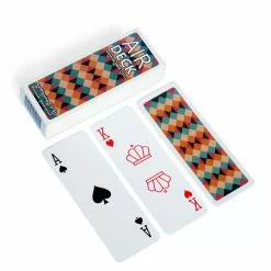 TipTop Things Board Games Air Deck Playing Cards - Geometric