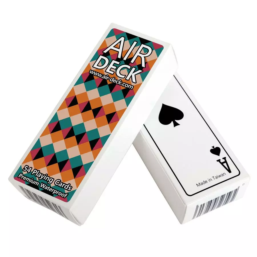 TipTop Things Board Games Air Deck Playing Cards - Geometric 1 TipTop Things Board Games Air Deck Playing Cards - Geometric