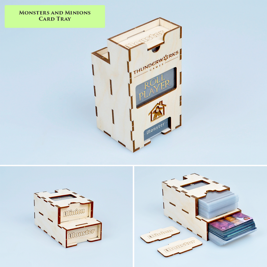 Meeple Realty - Monsters And Minions Card Tray 1 Meeple Realty - Monsters And Minions Card Tray