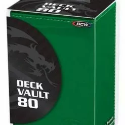 BCW Deck Boxes Deck Box - Deck Vault LX-80 (Green)