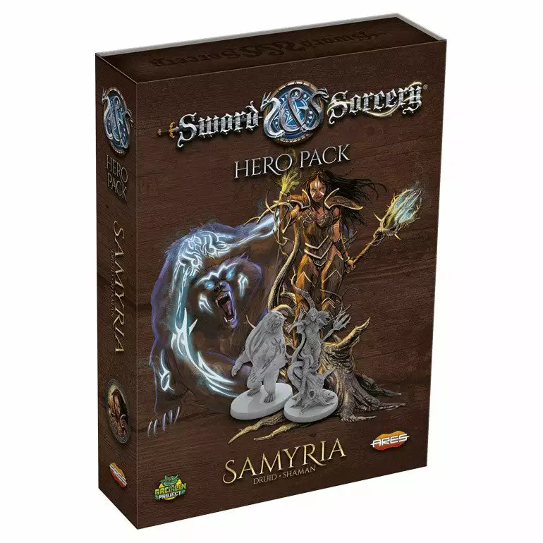 Ares Games Sword & Sorcery: Hero Pack - Samyria The Druid/Shaman Board Games 1 Ares Games Sword & Sorcery: Hero Pack - Samyria The Druid/Shaman Board Games