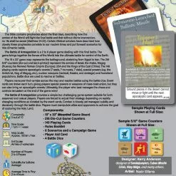 Compass Games The Battle Of Armageddon: Deluxe Edition Board Games