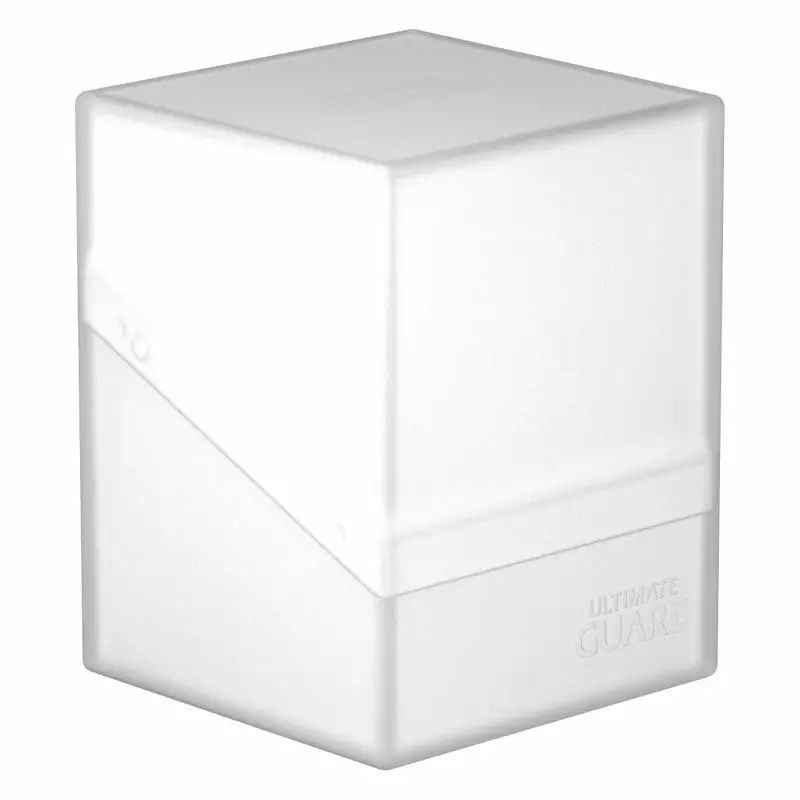 Ultimate Guard - Boulder™ 100+ Deck Case Frosted (White) 1 Ultimate Guard - Boulder™ 100+ Deck Case Frosted (White)